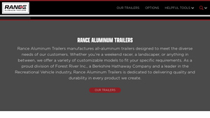 Rance Aluminum - Customizable All-Aluminum Trailers