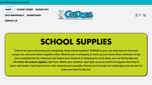 Raymond Geddes - Cute School Supplies