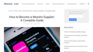 Meesho - E-commerce Platform for Social Selling