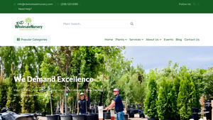 R&D Wholesale Nursery - Diverse Plant Varieties