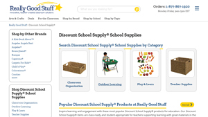 Really Good Stuff - Discount School Supplies