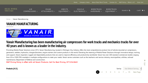 Vanair - Air Compressors & Work Truck Solutions