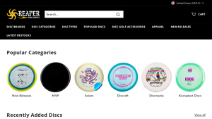Reaper Disc Supply - Disc Golf Discs & Apparel