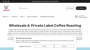 Rebel Dog Coffee Co. - Wholesale Coffee Roasting Programs