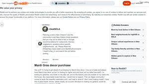 Local Elegance - Mardi Gras Garlands