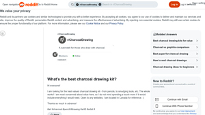 Charcoal Art Supplies - Essential Tools
