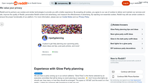Glow Party - Essential Supplies