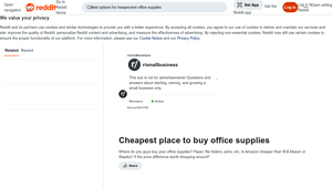 Office Supplies - Essential Items