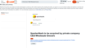SpartanNash - Acquisition by C&S Wholesale Grocers