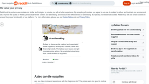 Aztec Candle Supplies - Fragrance Oils
