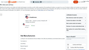 Hat Manufacturers - Dad Caps Made in the USA