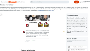 Baking Supplies - Wholesale Packaging Solutions