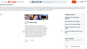 Reddit - Organizing Art Supplies