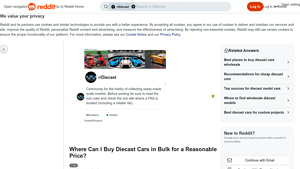 Diecast Cars - Bulk Purchase Opportunities