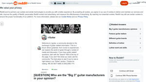 Guitar Brands - Key Players in the Industry