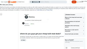 Bulk Meat Deals - Affordable Cuts