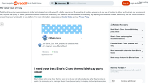 Blue's Clues - Birthday Party Ideas