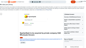 SpartanNash - Acquisition by C&S Wholesale Grocers