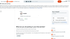 Reddit - Medical Supplies