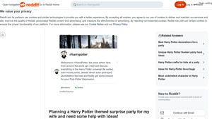 Harry Potter Surprise Party - Themed Celebration Essentials