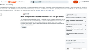 Museum Gift Shop - Wholesale Books