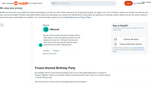 Disney - Frozen Birthday Party Supplies