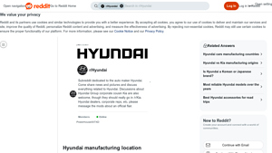 Hyundai - North American Manufacturing