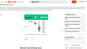 Monster Jam - Birthday Decor