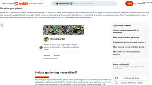 Reddit - Essential Indoor Gardening Tools