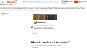 Bookbinding Supplies - Chipboard, Bookcloth, Mull, Adhesives