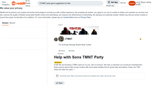 TMNT Party - Fun Ideas for Goody Bags and Treats