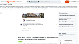 Costco vs. BJ's - Product Offerings Comparison