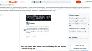 Disney - Mickey Mouse Gift