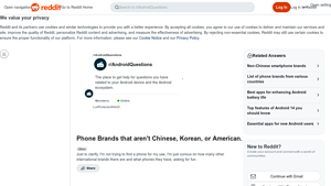 Non-Chinese, Korean, or American Phone Brands - Key Players