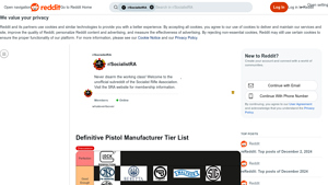 Pistol Manufacturers - Key Models