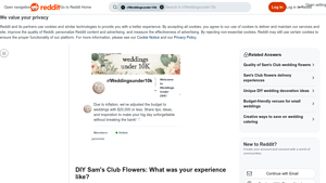 Sam's Club - DIY Wedding Flowers