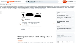 High-End Furniture Brands - Quality and Price Points