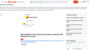 SpartanNash - Acquisition by C&S Wholesale Grocers