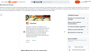 Ice Cream Bar - Event Planning Essentials