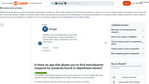 Reddit - Coupon Finder App