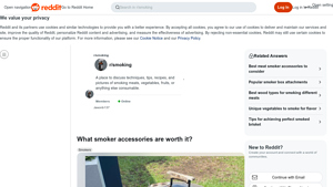 Reddit - Essential Grilling Accessories