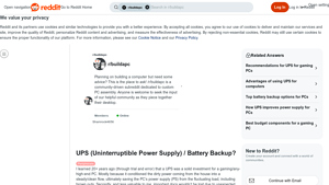UPS - Battery Backup Solutions