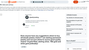 Reddit - Wholesale Jewelry Chains