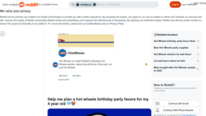 Hot Wheels - Birthday Party Favors