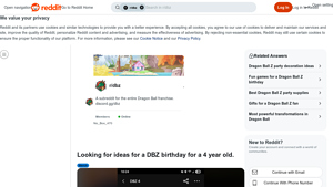 Dragon Ball Z - Goku & Piccolo Birthday Bash Ideas