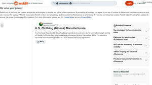 NearTrade - U.S. Fitness Apparel Manufacturers