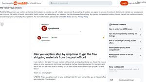 USPS - Free Priority Shipping Supplies