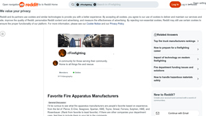 Fire Apparatus - Top Manufacturers
