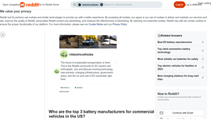 LG - Commercial Vehicle Batteries