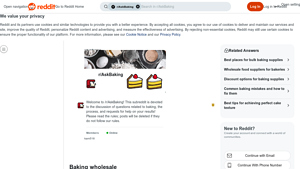 Baking Essentials - Wholesale Supplies